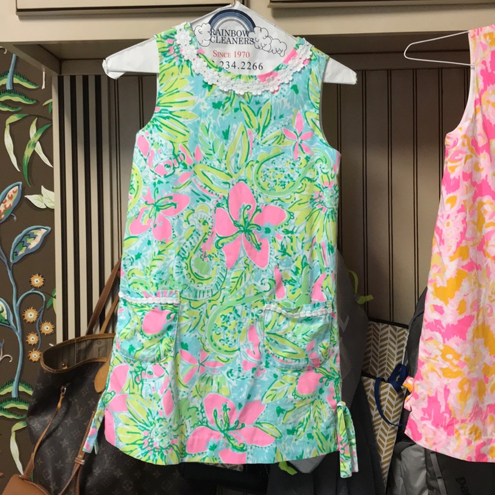 Lilly Pulitzer Shift Dress girl’s size 8
